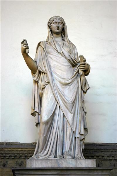 Unknown sculpture in Loggia dei Lanzi