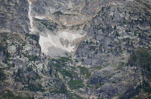 Glacial slide