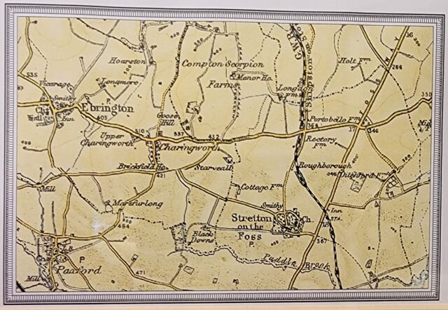 Charingworth area maps over the years (2)