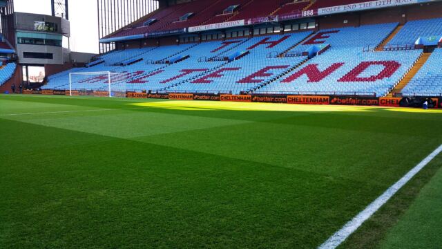 Villa Park - pitchside pre-match (4)