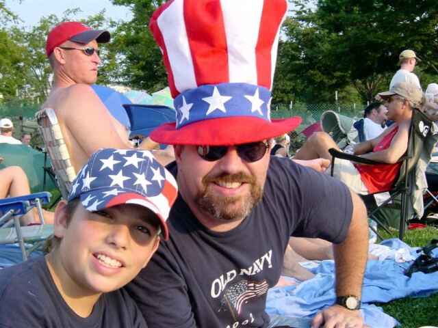 Andrew and Dad