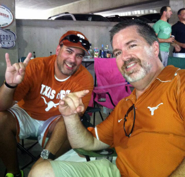Shane and Roger - tailgate