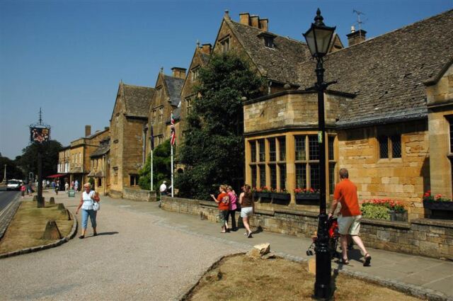 Walking down High Street