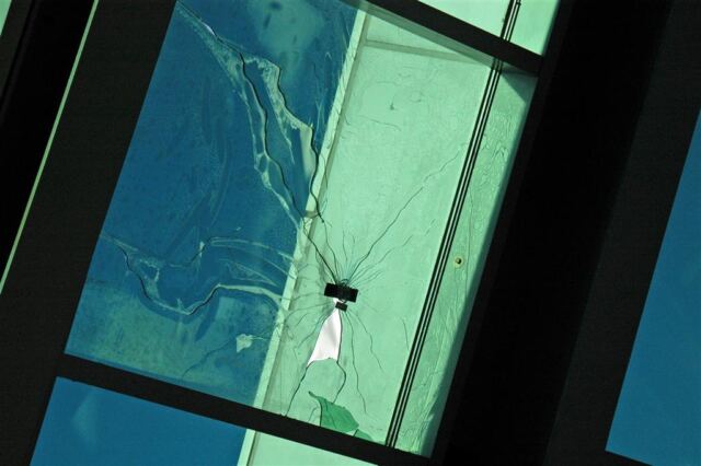 Broken window