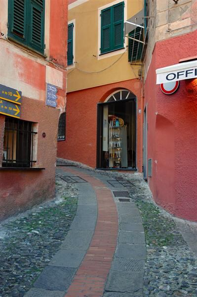 The road up to San Giorgio