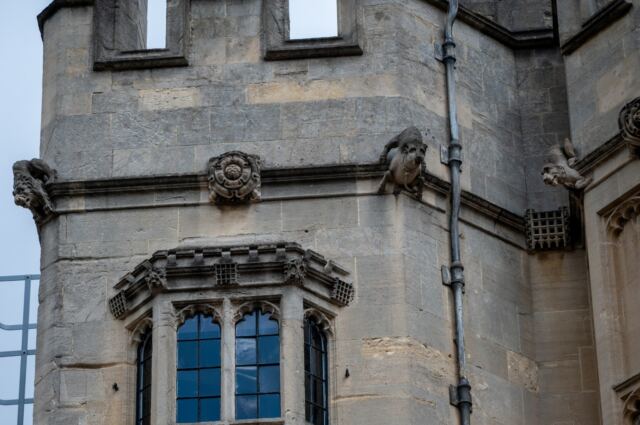 Windsor Castle gargoyles 02