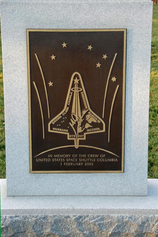 Columbia crew memorial