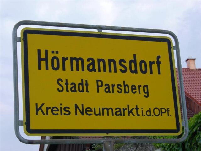 hormannsdorf-official-city-limits-sign