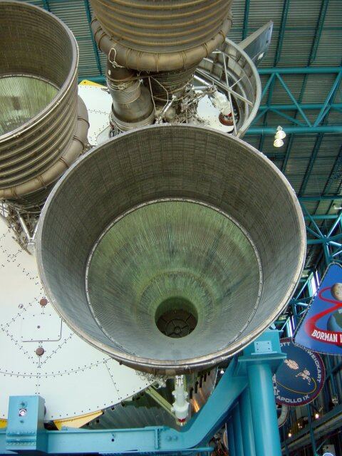KSC - Saturn V J1 engines
