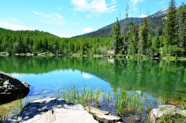 End of Taggart Lake