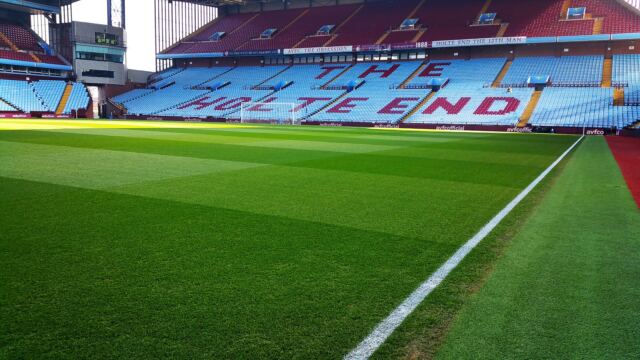 Villa Park - pitchside pre-match (5)