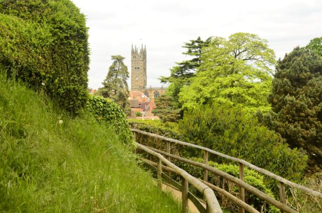 Warwick Castle - various pictures - atop The Mound 9
