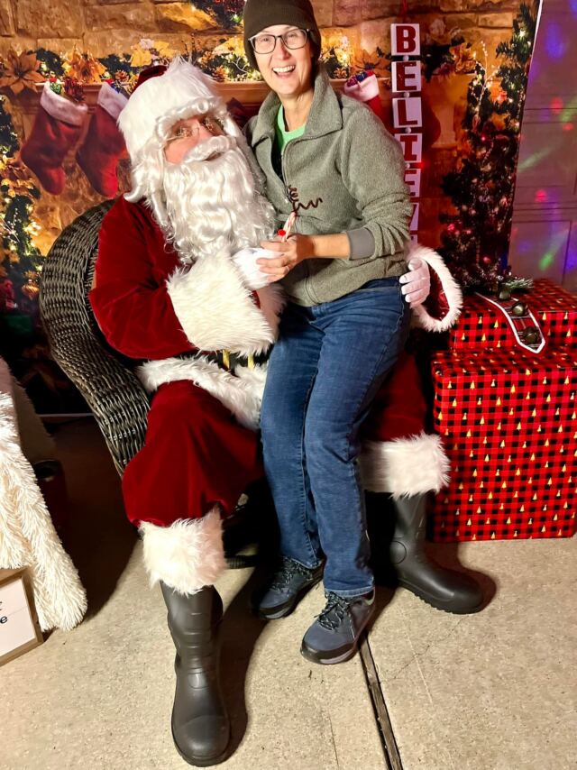 Santa and Patti