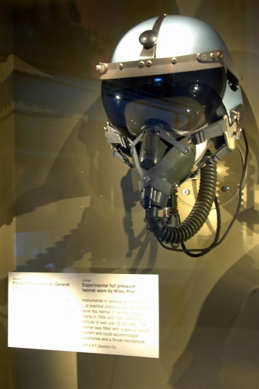 Chuck Yeager's flight helmet