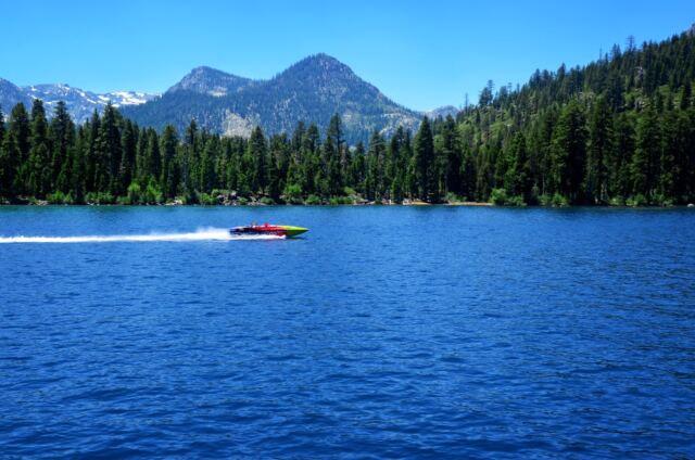 Lake Tahoe - speedboat