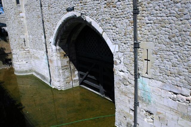 Tower of London - exterior of The Traitor's Gate