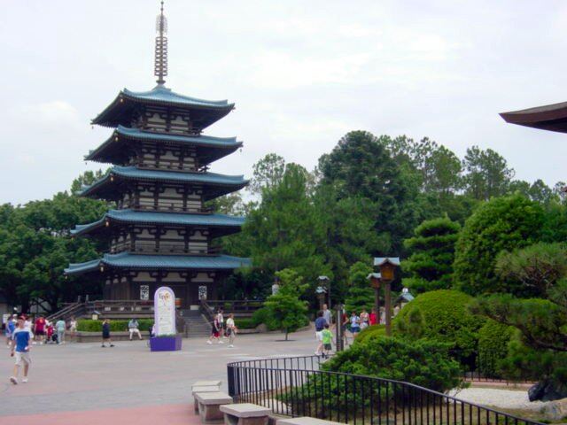 Japanese pagoda