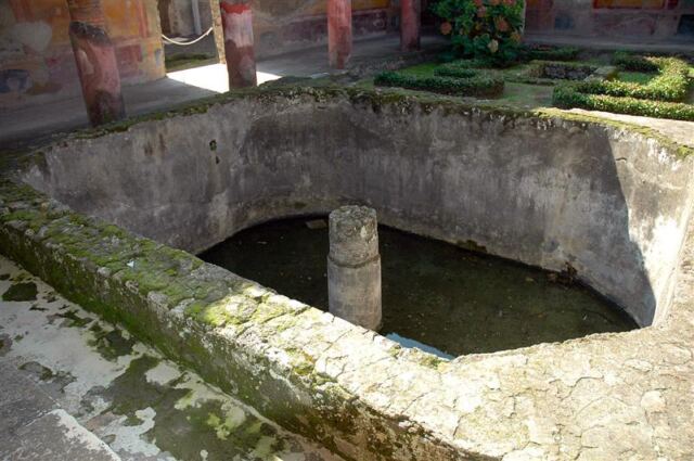 Pompeii - House of the Fawn fountain