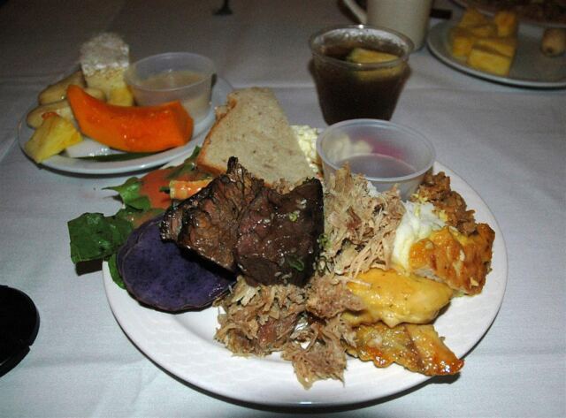 Luau feast!