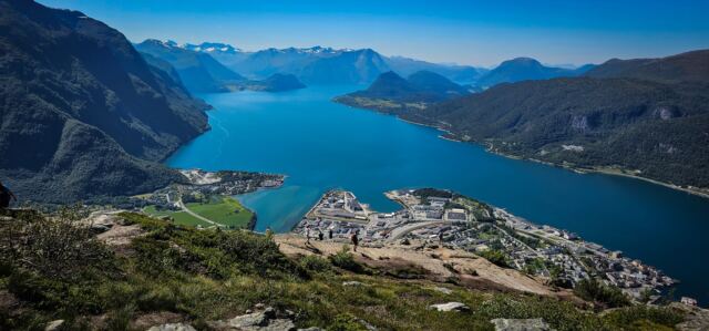 Andalsnes - Fjords views from atop Nesaksla Mountain 13