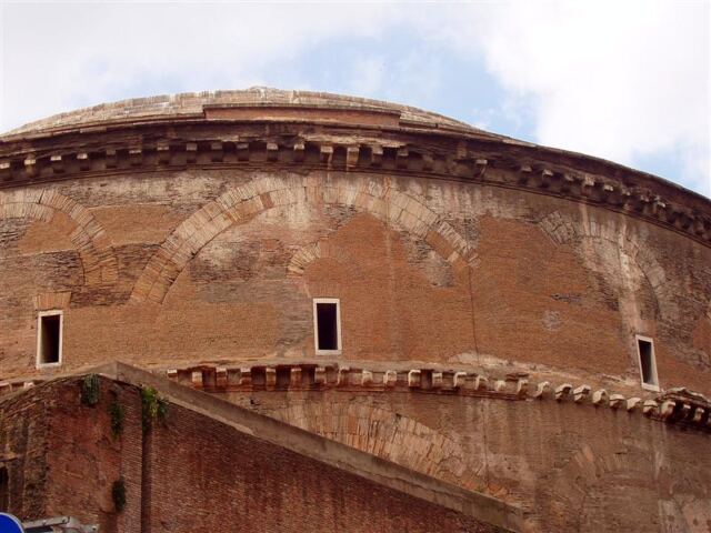 PO - Pantheon backside details