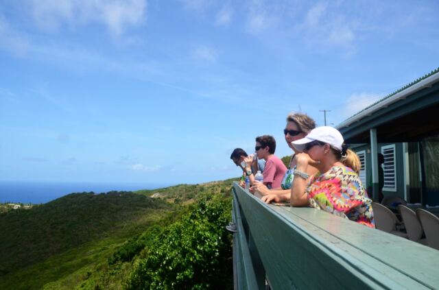 Looking at Leverick Bay from Hog Heaven 4