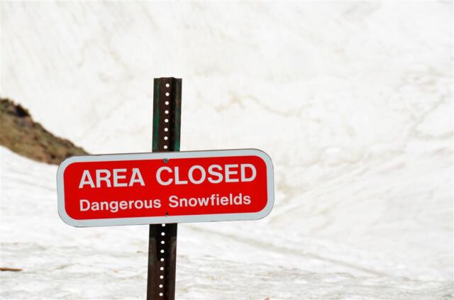 So - stay off then