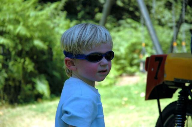 Sam's looking cool