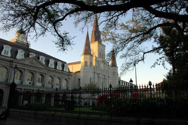 St. Louis from outside Jackson Square