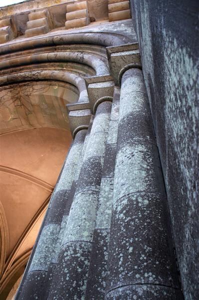 Eastnor Castle - archway details