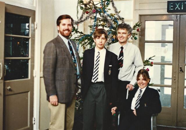 Roger and Stratford HS students