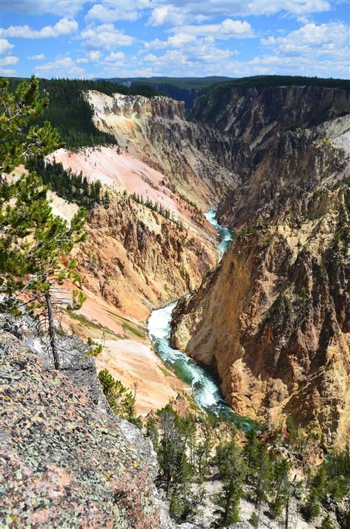 Yellowstone Grand Canyon from Inspiration Point (3)