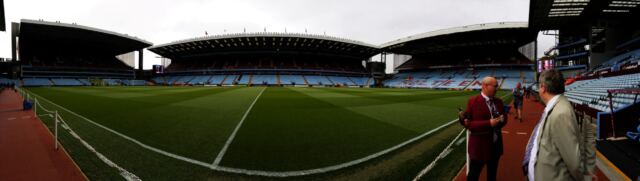Villa Park panorama pitch-side