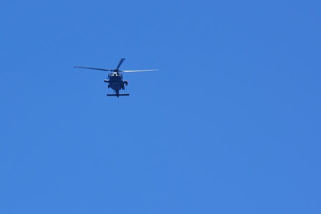 Blackhawk over Tahoe