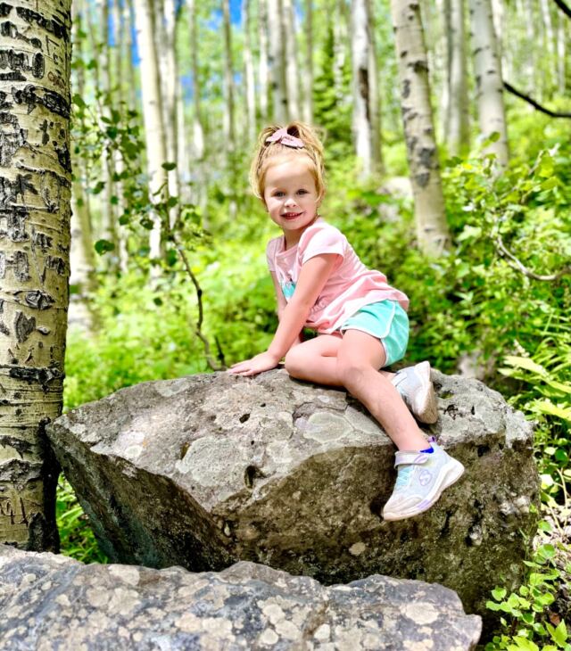 Shiloh on the rocks