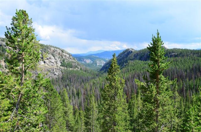 Looking back at the Beartooth range