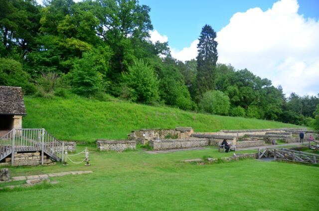 Chedworth Roman Villa - misc views (10)