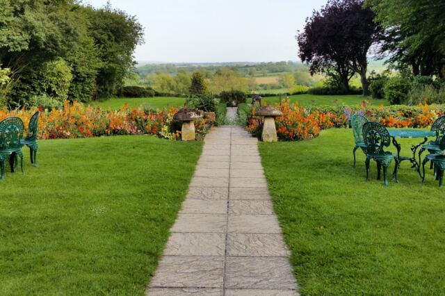 Charingworth Manor garden