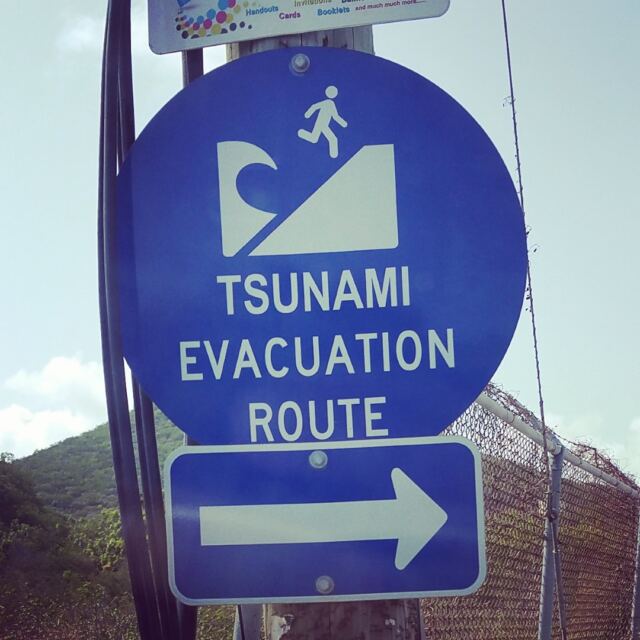 Tsunami Evacuation Route