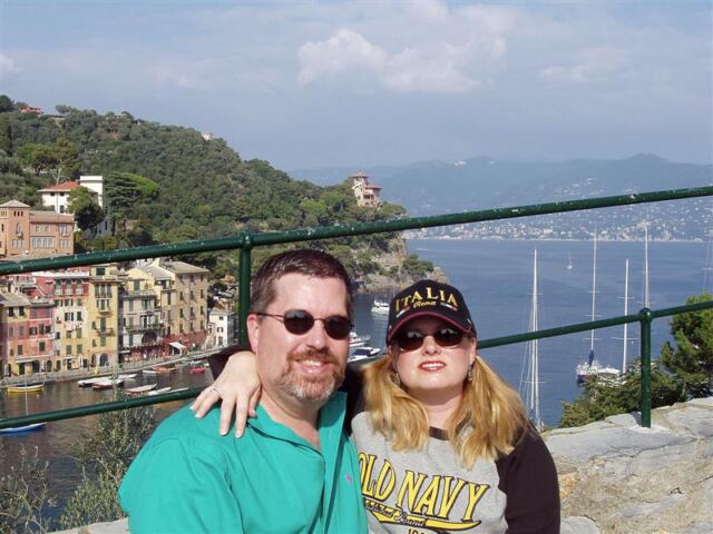 PO - Roger and Kathy in Portofino 