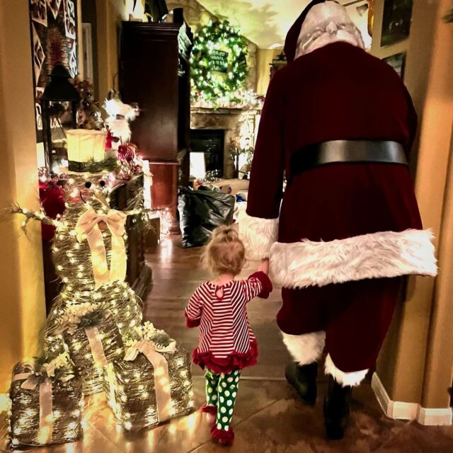 Santa and Shiloh