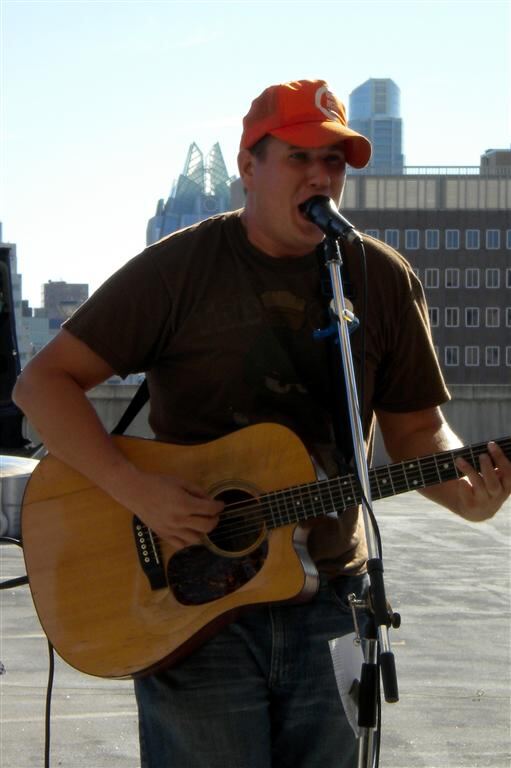 Lucas Cook performs at LN tailgate (5)
