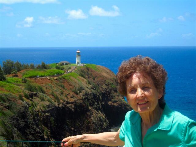 Geri and Kilauea Lighthouse