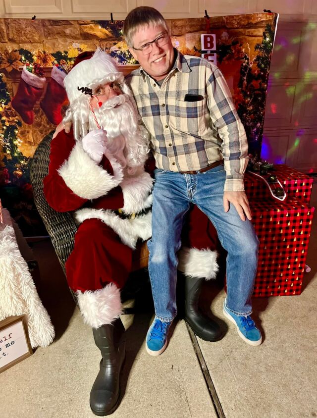 Santa and Little Stevie