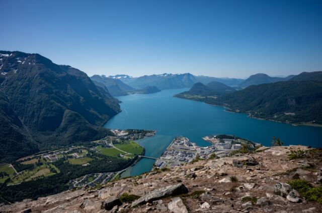 Andalsnes - Fjords views from atop Nesaksla Mountain 09