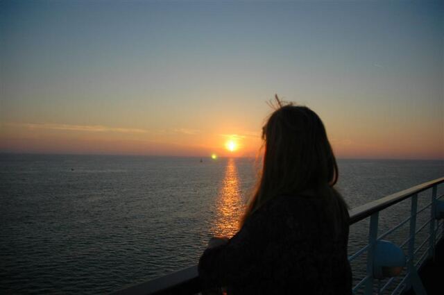 Kathy - sunset silhouette