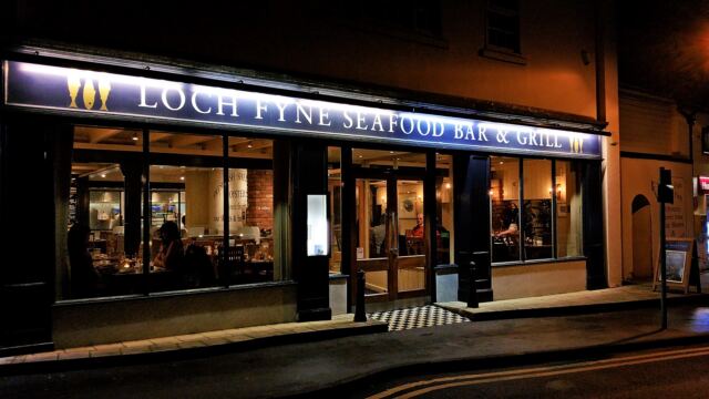 Loch Fyne seafood bar