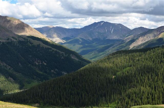 Looking south from Independence Pass
