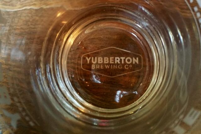 Bottom o'my pint!
