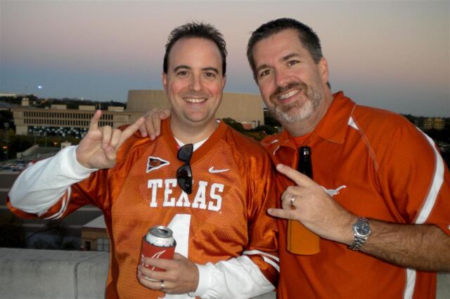 Matt and Roger - pregame tailgate